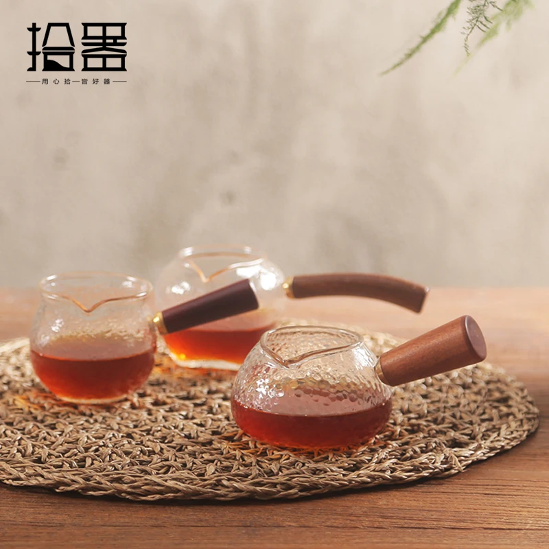 Japonijos karščiui atsparaus stiklo arbatinukas drinkware kung fu kavos, arbatos rinkinys, arbata infuser nespresso virdulys arbatos kiaurasamtis arbatos priedai