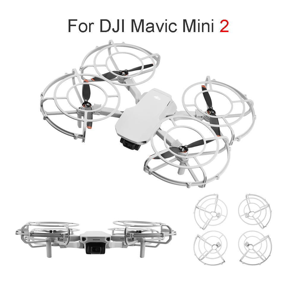 Už DJI Mavic Mini 2 Drone Sraigto Guard Greitai Išleidimo Sraigtas Apsauginis Žiedas Raštas Narve mavic mini 2 Priedas