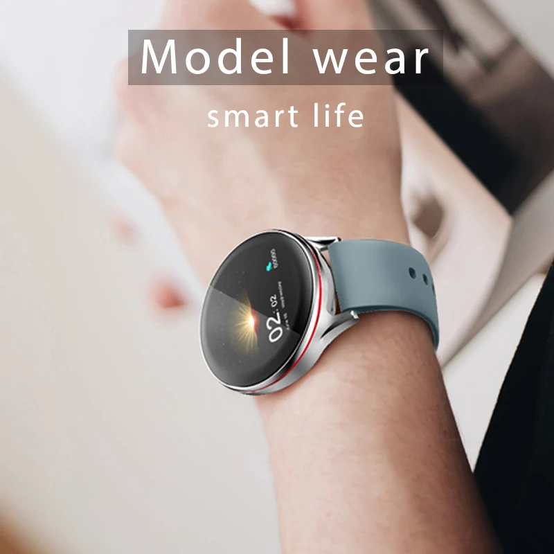 LIGE 2020 Naujas Pilnas Touch Screen Smart Watch Vyrų Daugiafunkcis Sporto Širdies ritmas, Kraujo Spaudimas IP67 atsparus Vandeniui Smartwatch+Box