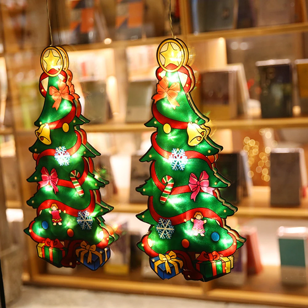 LED siurbtukas Lango Kabo Žibintai Kalėdinė Girlianda Apdailos Atmosferą Arenoje Išdėstymas Atostogų Naujųjų Metų Šaliai Dekoro Žibintai