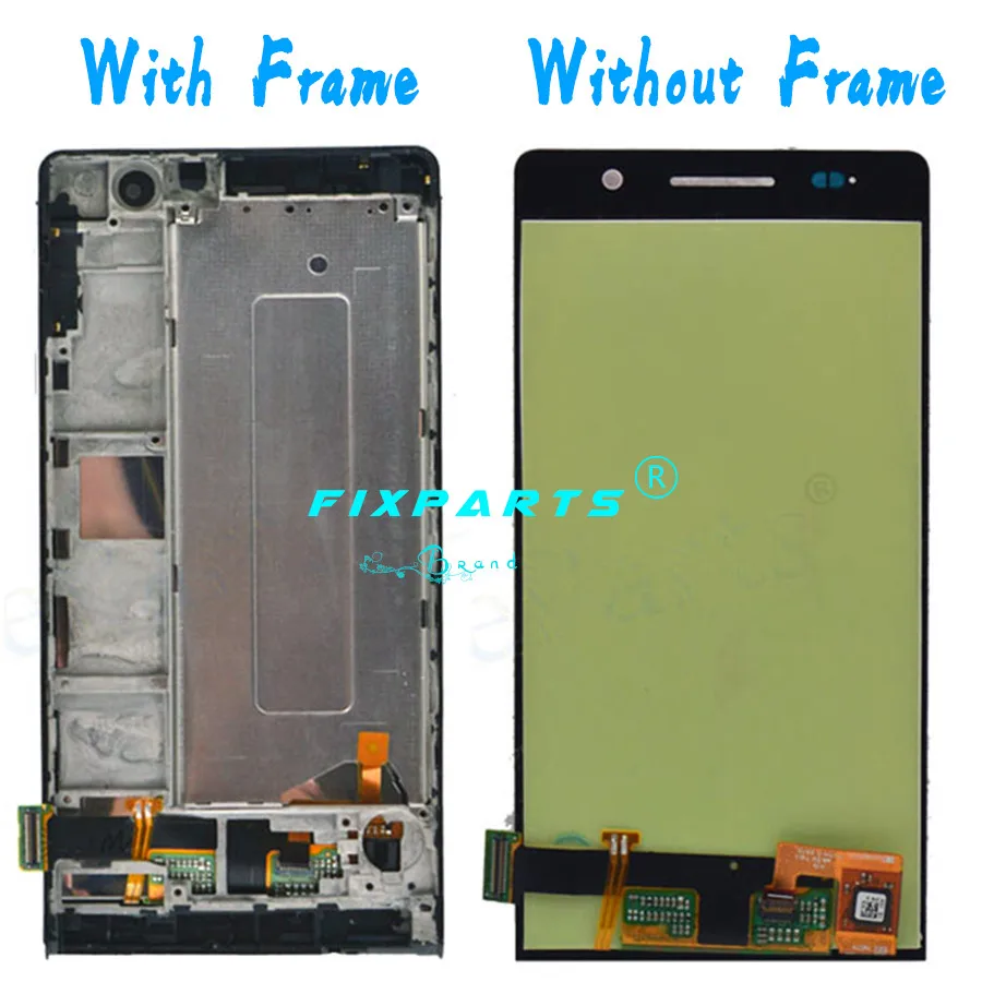 Originalus LCD Huawei Ascend P6 P7 P8 LCD Ekranu atsarginės Dalys Huawei P6 LCD Asamblėjos Laisvosios Prekybos be Rėmelio