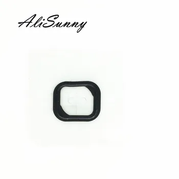AliSunny 100vnt Home Mygtuką Gumos Laikiklis iPhone 5S 5 5C 4S Namų Valdos Tarpinė Erdvė klijuojamas Lipdukas atsarginės Dalys