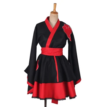 Anime Naruto Kimono Moterų Lolita Dress Uzumaki Naruto Shippuden Akatsuki hajime hinata Cosplay Kostiumai, Kostiumai, Moterims, Merginos