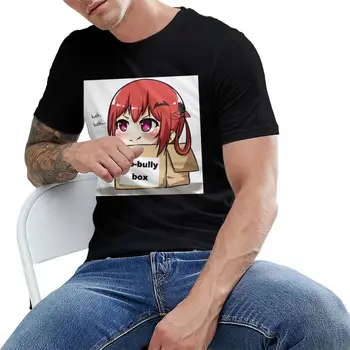 Apvalios Kaklo Satania Ne Suteneris Lauke Anime Meme T-shirt Hip-Hop Vyrų Slim Homme Tee Marškinėliai Nemokamas Pristatymas