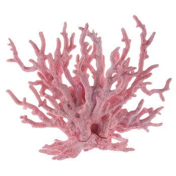 AYHF-Pink Coral Formos Apdailos Ornamentu už Akvariumo Žuvų Bakas