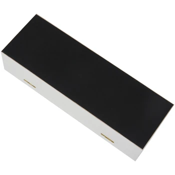 Baltas Medinis 5 Lizdą Žiūrėti Box Black Flanelė Mažos Pagalvės Mygtukai Ekrane Žiūrėti Saugojimo Dėžutė