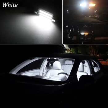 Baltos spalvos Klaidų LED interjero Licenciją plokštelės šviesos Rinkinys, Skirtas 