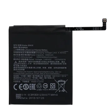 BM3E Telefono baterija Xiaomi 8 MI8 M8 3400mAh Mobilųjį Telefoną Pakeisti Ličio Polimero Baterija BM3E