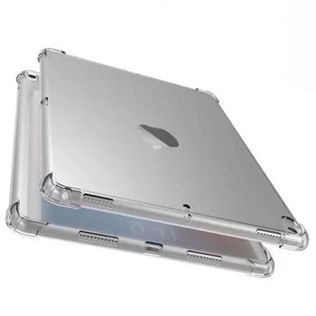 Case For iPad Pro 11 2020 TPU atsparus smūgiams Aišku Ultra Plonas Soft Case for iPad Pro 12.9 10.5 10.2