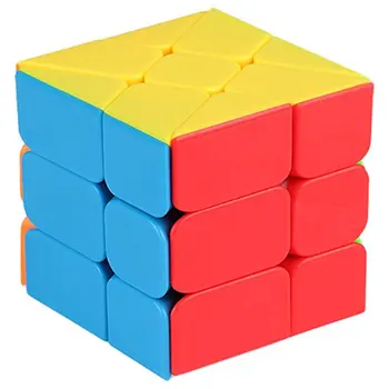 CuberSpeed Moyu vėjo malūnas 3x3 stickerless šviesus magic cube Mofang Jiaoshi Varantys spalva Fenghuolun 3x3x3 greitis kubo galvosūkį
