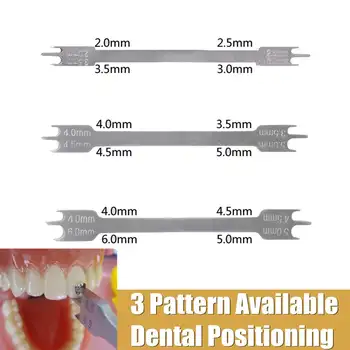 Dantų Ortodontinis Priemonė Atramos Padėties Nustatymo Aukščio Gabaritas Viko Tipo Priemonės, Dantų Positioner Dantų Priedai 3 Dydžiai
