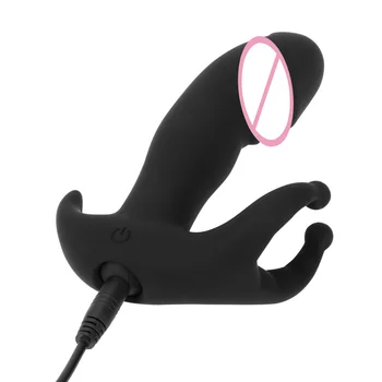 Dildo Apkabos Vibratorius skirtas Moteriai, Analinis Kaištis Klitorio Prostatos Masažas Moterų Vyrams Sekso Žaislai Suaugusiems Produktų Erotinio Penio Mašina Parduotuvė