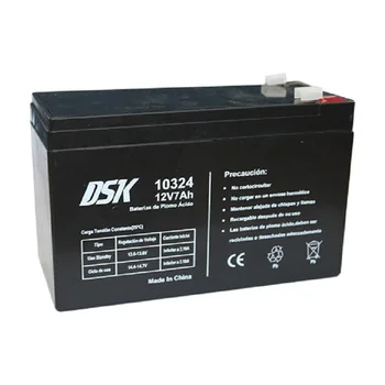 DSK 10324 12V 7Ah švino rūgšties akumuliatorius, skirtas žaislas automobilis, elektrinis motoroleris, vaiko elektrinis motociklas, UPS, UPS