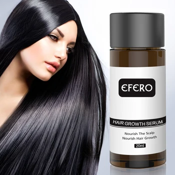 EFERO Plaukų Augimo Serumas Išvengti Plaukų Slinkimas, Greito Augimo Esmė Natūralių Plaukų Auginimo Serumas Restauravimo Esmė Tirštėti Plaukų Priežiūra
