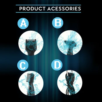 Elektros Nosies Žoliapjovės USB Įkrovimo Vyrų Skustuvas Skutimosi Rinkinys, Plaukų Šalinimo Sideburns Ausų, Antakių Barzda Trimeras 4 In 1 Veido Priežiūra