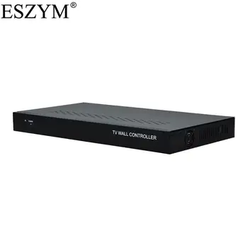ESZYM 9 Kanalo TV Vaizdo Siena Valdytojas 3x3 2x4 4x2 HDMI DVI VGA USB Video Procesorius