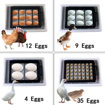 Geriausia Ūkio Kiaušinių Inkubatorius Automatinė 4-35 kiaušinių Peryklos Mašina Naujausias Temperatūros, Drėgmės Kontrolė, Vištienos, Ančių, Putpelių Paukščių Brooder