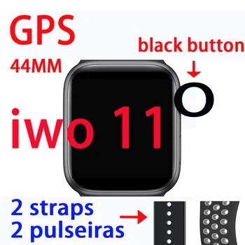 Iwo 11 Smart Žiūrėti GPS Bluetooth Series 5 44MM Belaidis Kroviklis iwo11 Smartwatch 