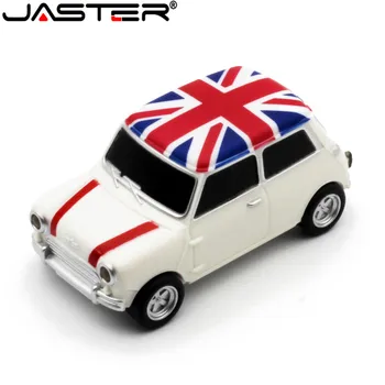 JASTER Mini Automobilio Modelį pendrive 4GB 8GB 16GB 32GB 64GB USB 2.0 USB Flash drive, memory stick pen ratai Dovanų U disko nemokamas pristatymas