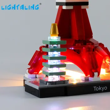 Lightaling Led Šviesos Rinkinys 21051 Architektūros Tokijo panorama suvenyrų