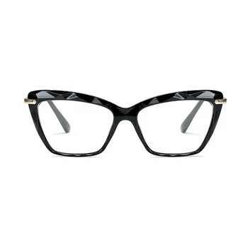 Mados Cat Eye Akiniai, Rėmeliai Moterų Tendencijos Stilius, Prekės Dizainas Optinis Kompiuteris Akinius Oculos De Grau Feminino Armacao