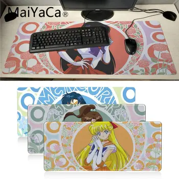 Maiyaca Sailor Moon anime Gumos Padas su Pelės Žaidimas žaidimų mousepads Lentelė Klaviatūros anime pelės mygtukai žaidėjus Greitis Versija stalas kilimėlis