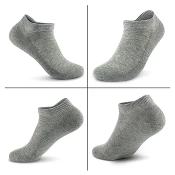 Medvilnės vyras kojinės kieto ne rodyti vyrų kojinės didelio dydžio prekės ženklo kojinių 6pairs/daug (ES 39-46) (JAV 7.0-12.0) VKMONY
