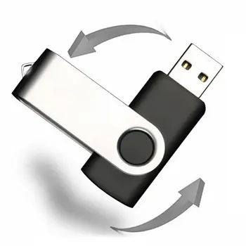 Metalo USB Flash Drive 64GB 32GB 16 GB 8 GB Flash Diskas Usb Atmintuką Kompiuteris, Usb Saugojimo Įrenginį