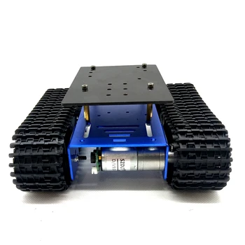 Mini T10P Protingas Robotas Bakas, Važiuoklė, Stebimi Automobilių Platforma su Pavara Variklis 