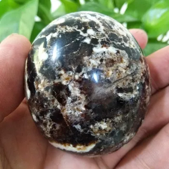 Natūralaus akmens Pilka opal palmių akmenys žaislais maži akmenys ir kristalai gijimą, kristalai