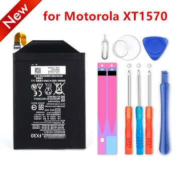 NAUJAS 2810mAh FX30 Baterijos Motorola Moto X Pure Edition Baterija Moto X Stiliaus XT1572 X+2 XT1570 XT1575 Pakeitimo Batterie