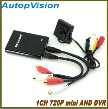 NAUJAS HD 720P 1Ch Mini HAINAUT DVR Automobilinis/Autobusas/Home Naudojami 1 Kanalo CCTV DVR Motion Detect Su Automobilių/CCTV Kameros Realiu laiku Remti 128 GB SD