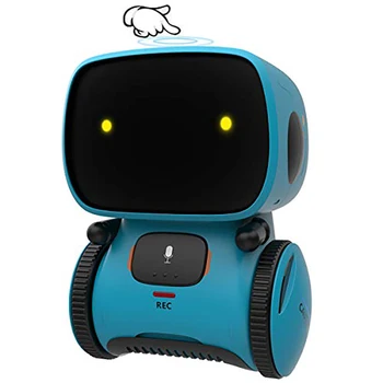 Nauji Kids, Smart Robotai Balso Komandą, Šokti, Dainuoti Kartoti Diktofonas Touch Kontrolės Žaislai Interaktyvus Robotas Mielas Žaislas Dovanos