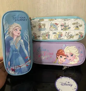 Originali Disney sušaldyti 2 Elsa Anna Aukštos kokybės pieštukų dėžutė mokyklos maišą animacinių filmų vaikams, žaislas vaikams Chirstmas dovana Gimtadienio dovana