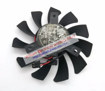 Originalus MSI N740 GT740 GTX750 Grafikos plokštės aušinimo ventiliatorius HA8010H12B-Z 12V 0.35 A 3600RPM
