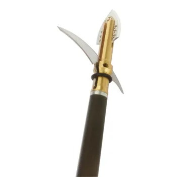 Paslėptas peilis medžioklės peilis medžioklės broadheads 125grains arrowhead patarimas Laivapriekio ir rodyklių bendrojo lauko sportas 12pack