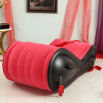 Pripučiamos sekso sofa-lova, kėdė, skirta suaugusiems Erotiniai Žaislai SM Žaidimas Suaugusiųjų Nelaisvėje Kėdutės Nuimamas Antrankiai Paketai