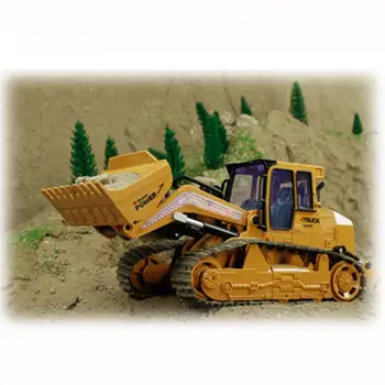 RC Sunkvežimių, Buldozerių Savivartis Caterpillar Traktoriaus Modelis Inžinerijos Automobilio Ekskavatorių Tiesioginis Dirvožemio Muzikos Apšvietimo Efektai Vaikams, Žaislai
