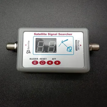 Skaitmeninis Palydovinis Signalas Ieškiklio Metrų LCD Ekranas, LPS DIRECTV Signalas Žymiklį TV Signalų Paieškos Įrankis
