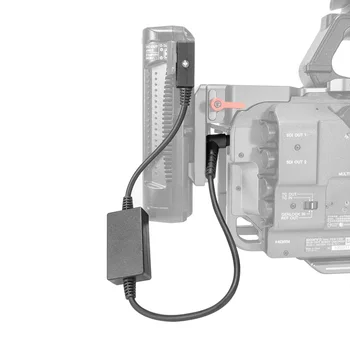 SmallRig 19.5 V Išvesties D-Bakstelėkite Maitinimo Kabelis Sony FX9 Anti-reverse dangos konstrukcijos 2932