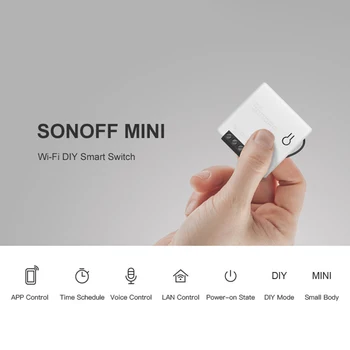 SONOFF MINI - Dvi Būdas, Smart WiFi 