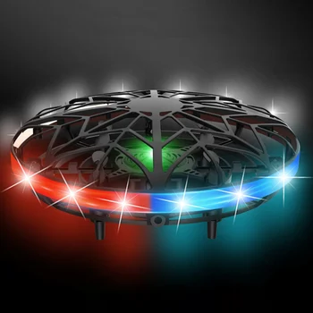 Spalvinga Keturias Ašis UFO Drone Smart Orlaivių Indukcijos Vertus Kontroliuoti Plaukioja Žaisliniai Tėvų-vaikų Lauko Interaktyvių mokomųjų Žaidimų