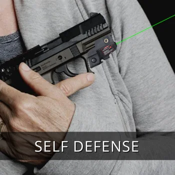 Taktinis Žalia Lazerinis Taikiklis Už Pistoletas Mini Dydžio, Įkrovimo Mira Lazerio Savigynos Ginklai, Glock 17 19