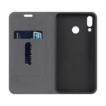 Už Asus ZenFone 5z ZS620KL Flip Case For Asus Zenfone 5 ZE620KL Telefono dėklas Skirtas Asus Zenfone Max M1 ZB555KL Verslo Knygos Atveju