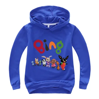 Vaikų hoodie kūdikių berniukų drabužiai patenka drabužius bamblys merginos, Bing, Triušių bamblys Animacinių filmų berniukas drabužius baby girl megztiniai