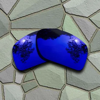 Violet Blue Akiniai nuo saulės, Poliarizuoti Pakeitimas Objektyvai už Oakley DVIGUBĄ PRANAŠUMĄ