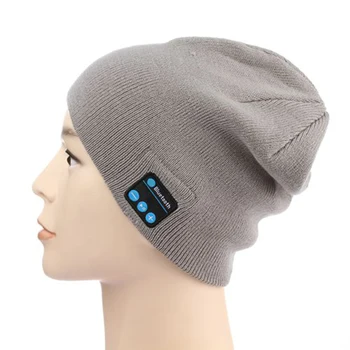 Žiemos Bluetooth USB Įkrovimo Muzikos laisvų Rankų įranga Šiltas Megzti Beanie Skrybėlių Bžūp Kvėpuojantis Vyrų Gorras Skrybėlės Šiltas Atsitiktinis Lady Beanies